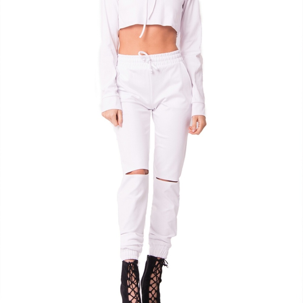🌸 Lowest 🌸 Slit Knees Pant - Picture 4 of 6